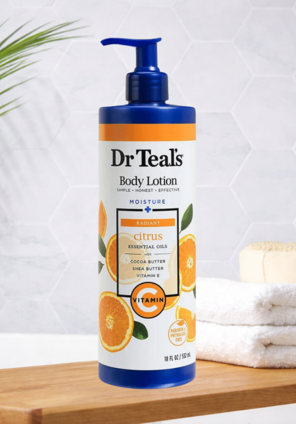 Dr Teal's Body Lotion Citrus, 532 ml