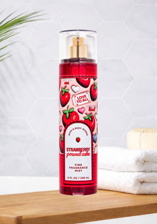 Bath & Body Works Strawberry Pound Cake Fine Fragrance Mist