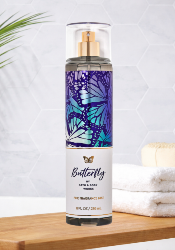 Bath & Body Works Butterfly Mist Fine Fragrance Mist Body Mist Spray 8 oz