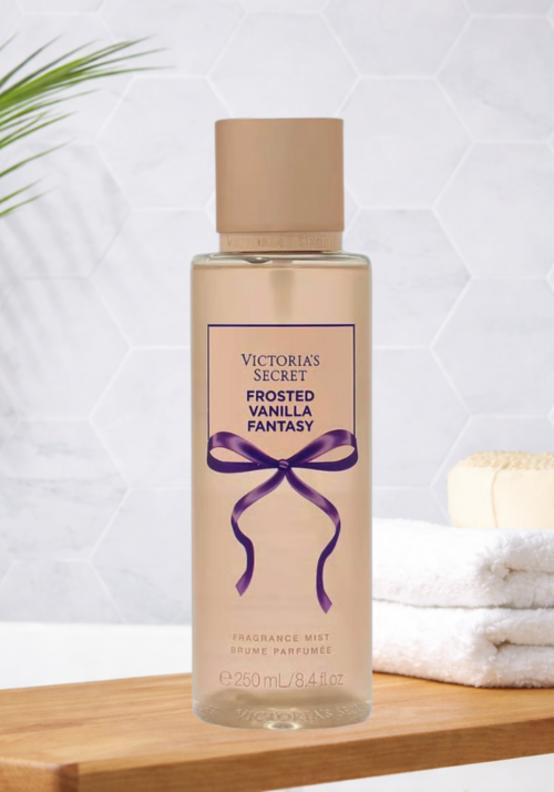 Victoria’s Secret Frosted Vanilla Fantasy Fragrance Body Mist Spray 8.4 oz