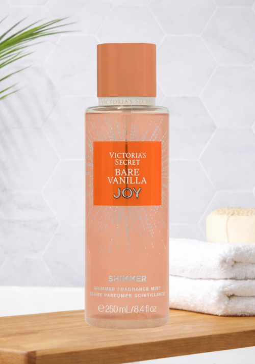 VICTORIA'S SECRET Bare Vanilla Joy Shimmer Fragrance Mist, 8.4 OZ