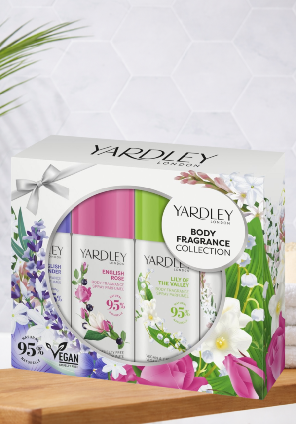 Yardley Modern Classic Florals Body Fragrance Collection