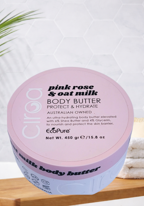 Pink Rose & Oat Milk Body Butter