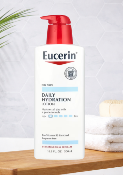 Eucerin, Daily Hydration Lotion, Fragrance Free, 16.9 fl oz