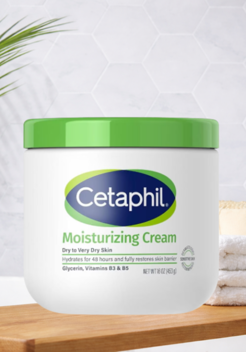 Cetaphil Moisturizing Cream for Very Dry to Dry Skin, Unscented, 16 fl oz