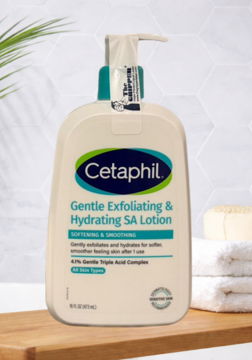 CETAPHIL Gentle Exfoliating SA Lotion, Lightweight Moisturizer with Salicylic Acid, 16 fl oz