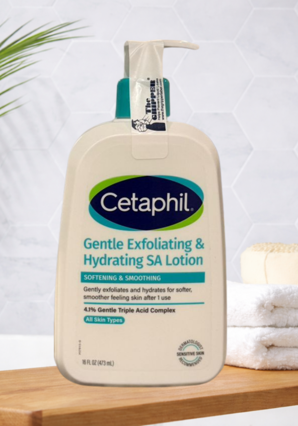 CETAPHIL Gentle Exfoliating SA Lotion, Lightweight Moisturizer with Salicylic Acid, 16 fl oz