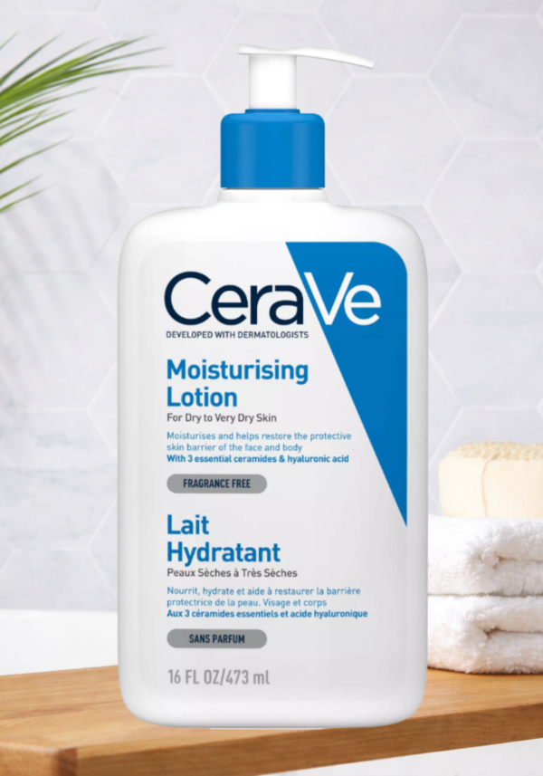 CeraVe Daily Body Moisturizer Lotion, 16 oz, Hydrating and Protective Formula