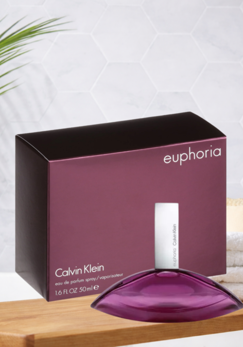 CALVIN KLEIN Euphoria - Eau de Parfum for Women - Chypre Fragrance with Notes of Pomegranate, Black Orchid, Lotus Blossom and Mahogany Wood - High Longevity