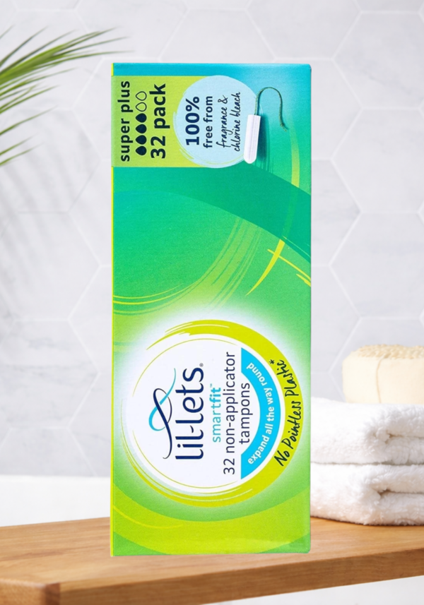 Lil-Lets SmartFit Super Plus Non-Applicator Tampons (32 Pack)